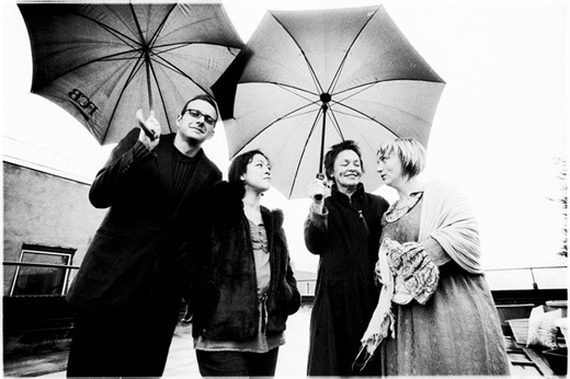 Christian Biegai, Sabina Hahn, Laurie Anderson, Helena Bulaja, NYC Jan 2006